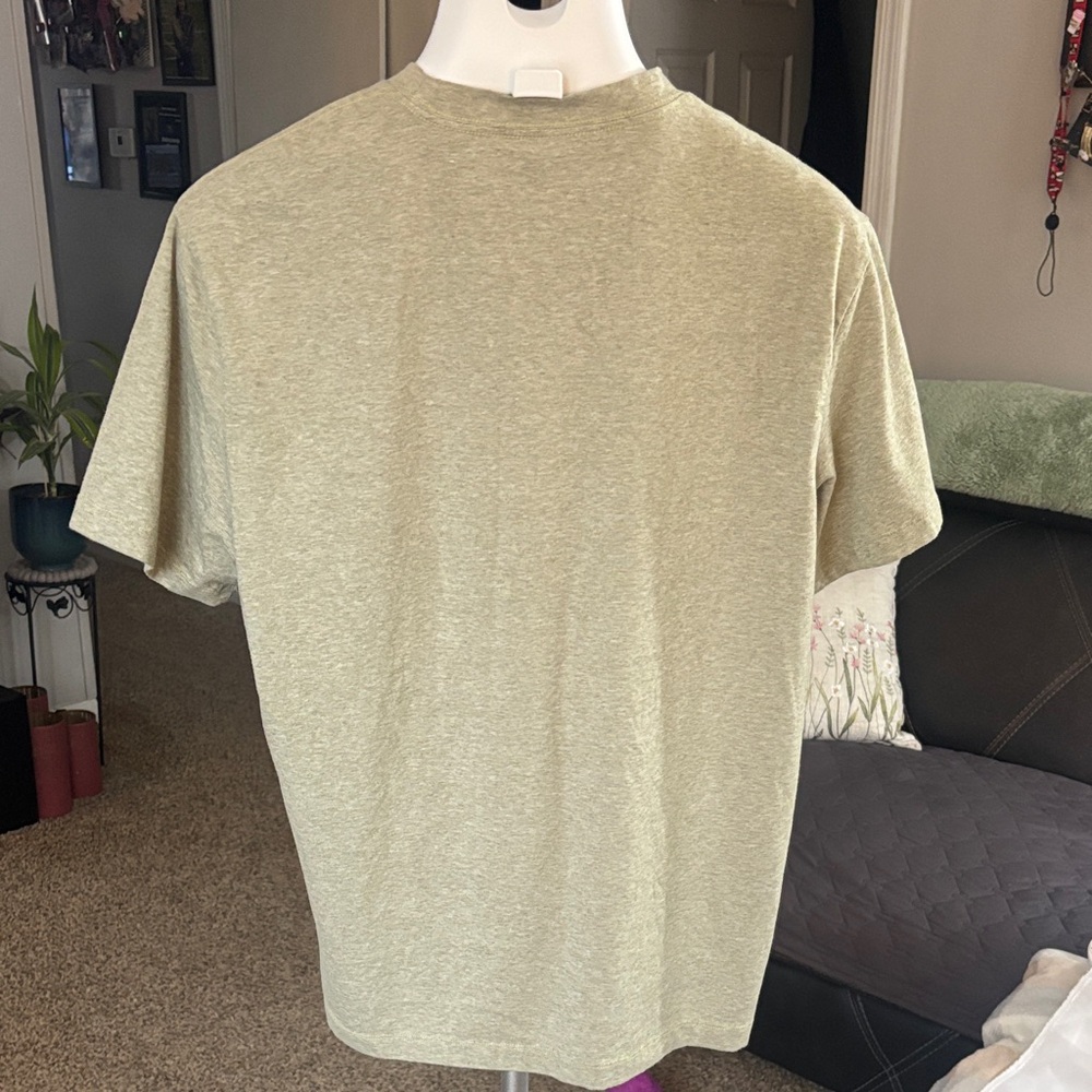 American Eagle Men's Heather Green T-Shirt Size M - Picture 4 of 4